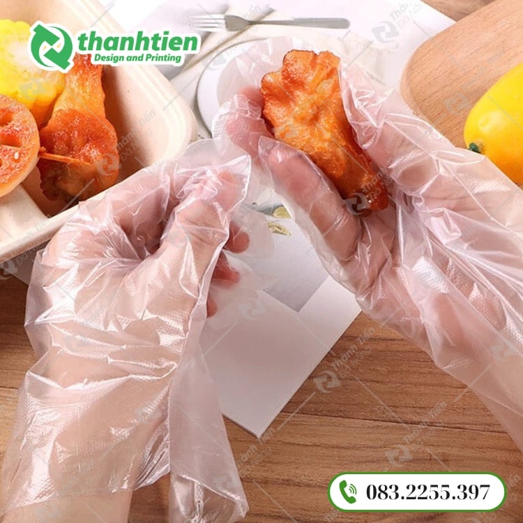 Bao tay nilon thực phẩm giá rẻ
