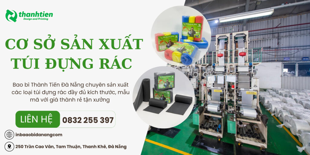 Cơ sở sản xuất túi rác cỡ đại giá rẻ 