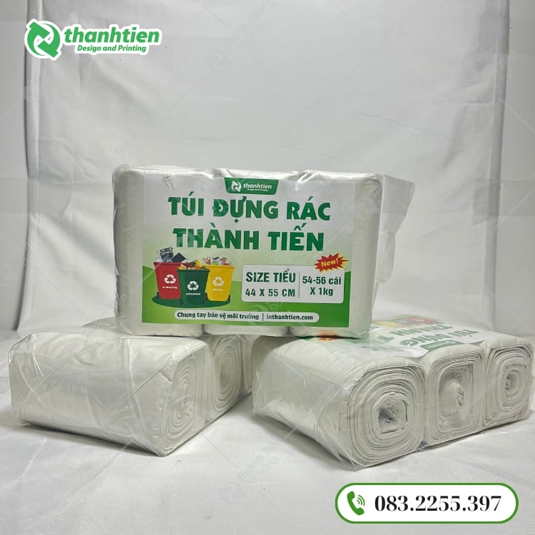 Túi đựng rác giá sỉ, sản xuất với kích thước theo yêu cầu