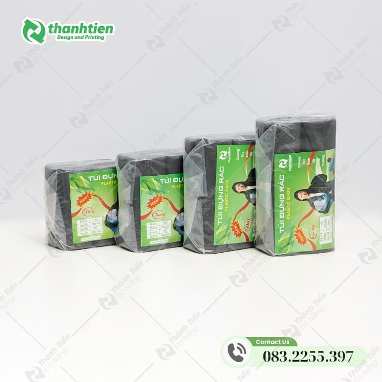 Túi đựng rác tiểu dùng cho quán ắn hay gia đình.