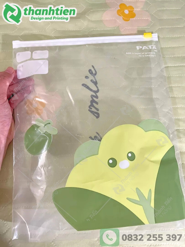 túi nhựa khóa kéo đựng thực phẩm