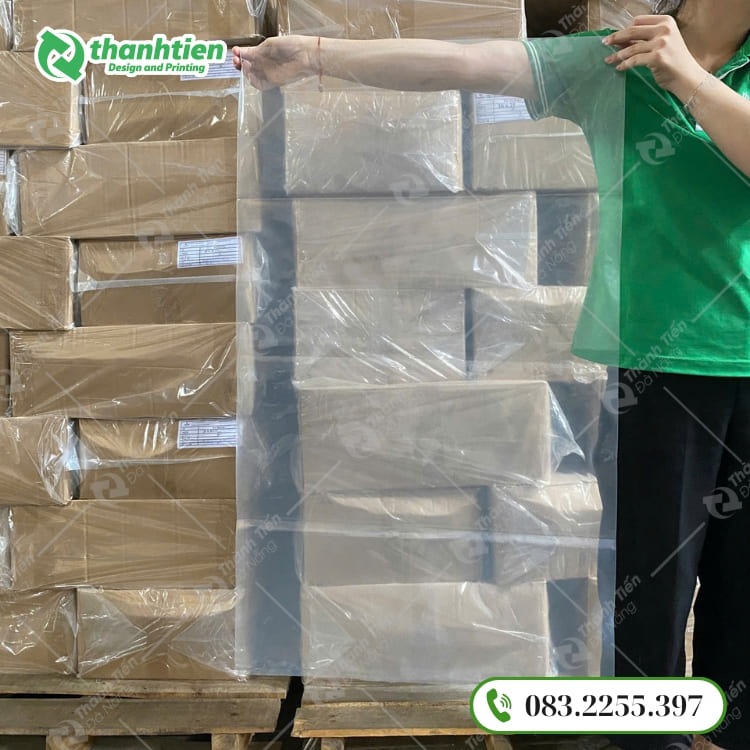 Túi PE bóng dẻo cỡ lớn