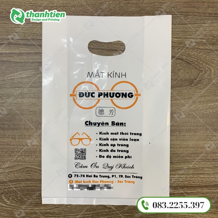 Túi PE hột xoài in theo yêu cầu tại Đà Nẵng