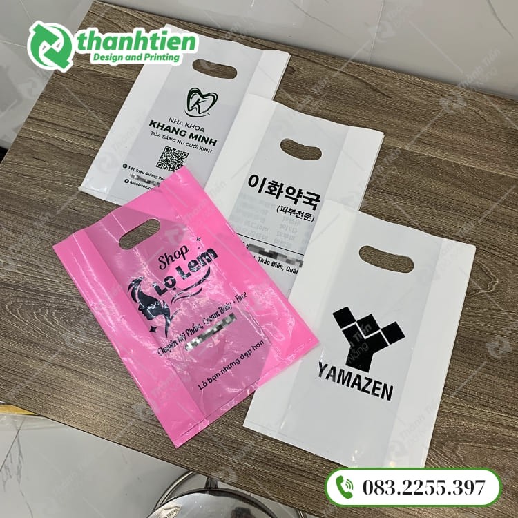 Kích thước túi hột xoài 