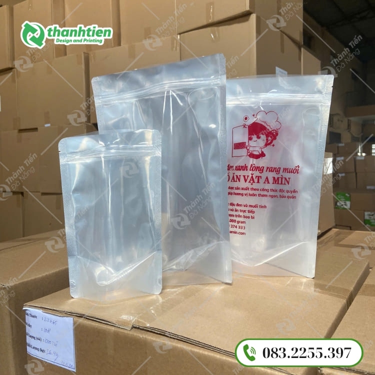 Mua túi zip bạc giá rẻ tại Đà Nẵng