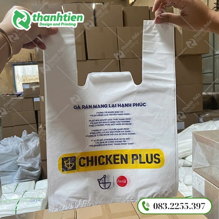 Túi nhựa HD giá rẻ, chịu lực tốt