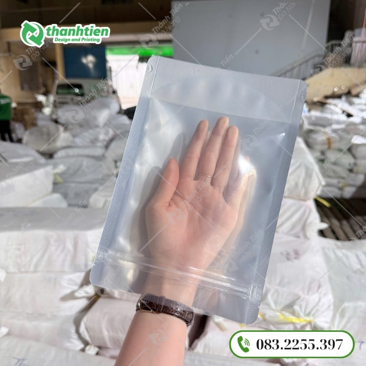 Túi zipper bạc giá rẻ tại Đà Nẵng