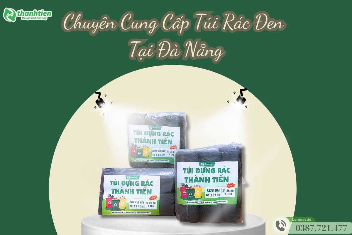 chuyên cung cấp túi đựng rác cuộn đen giá rẻ tận xưởng tại Đà Nẵng 