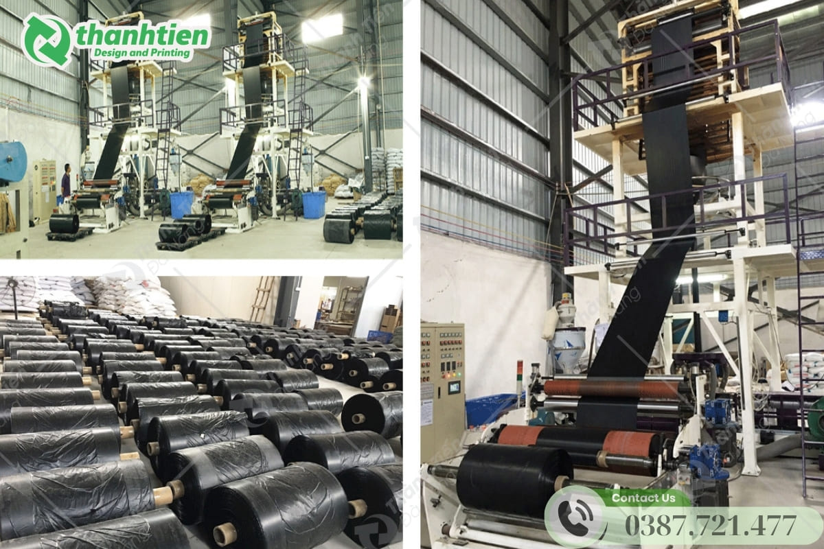 Xưởng sản xuất túi đựng rác màu đen giá rẻ tại Đà Nẵng