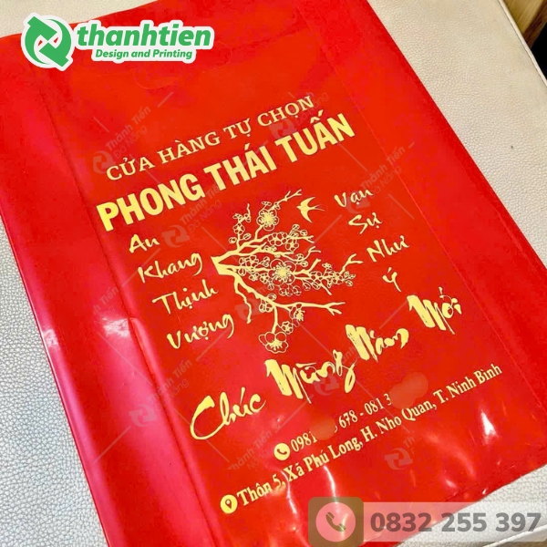 túi xốp đựng lịch tết