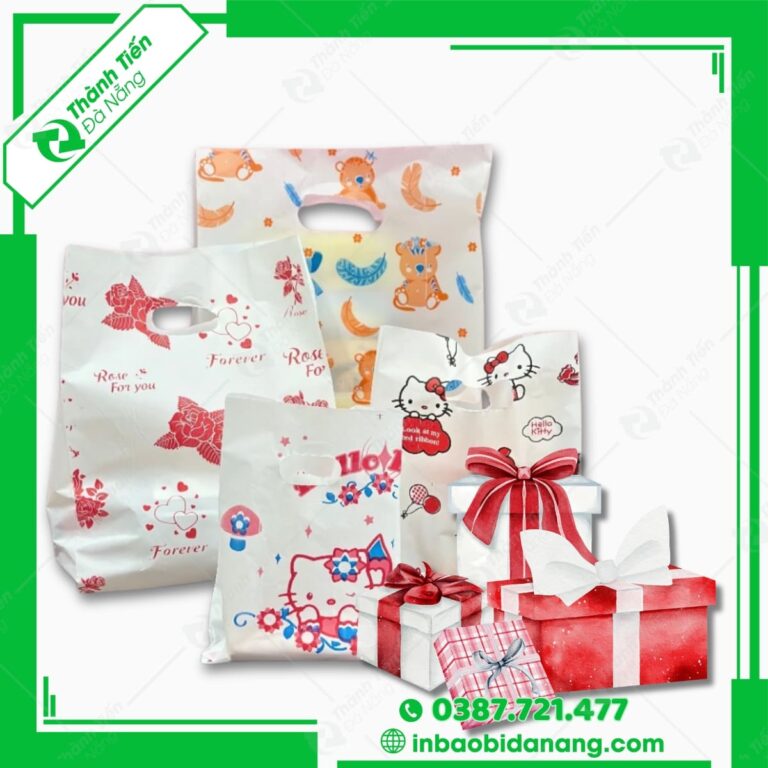 túi bóng đựng quà