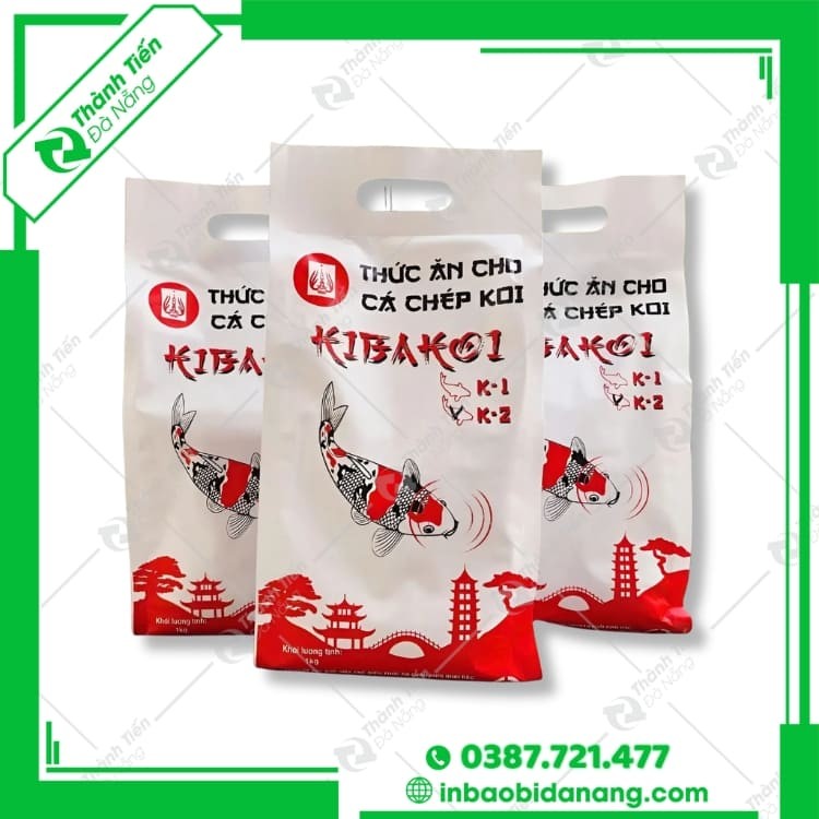 Bao bì đựng thức ăn cá cảnh cao cấp