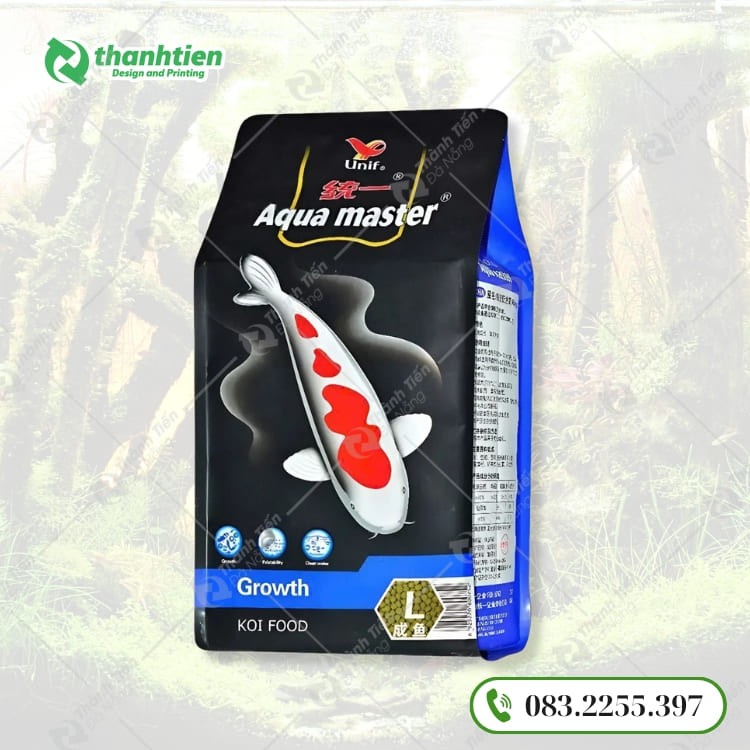 Giá bao bì đựng thức ăn cá cảnh tại Đà Nẵng