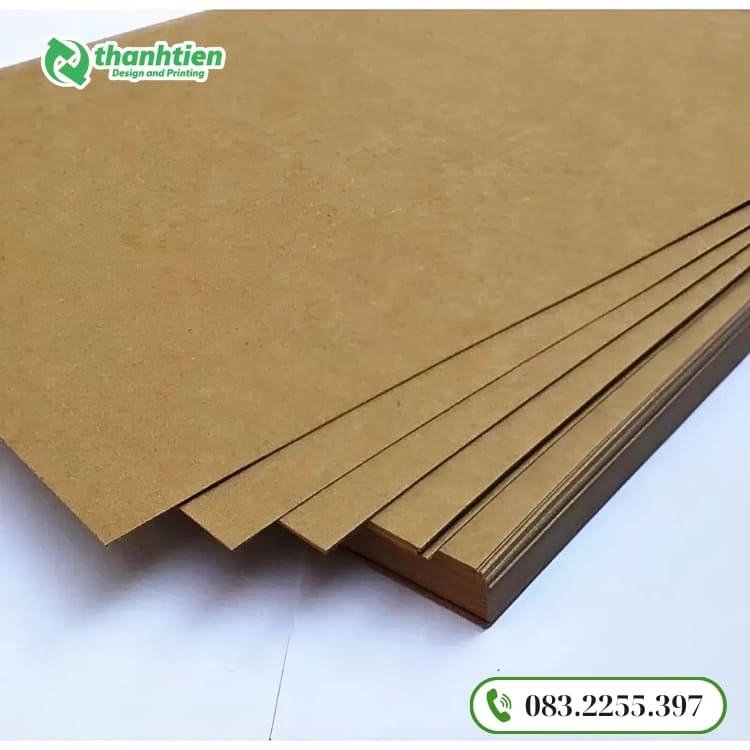 Giấy kraft cứng chất lượng cao