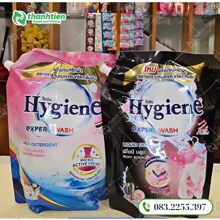 Túi nước giặt có vòi tiện lợi