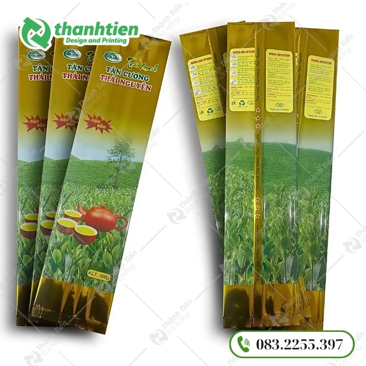 Bao bì trà giá rẻ, in đẹp tại Đà Nẵng