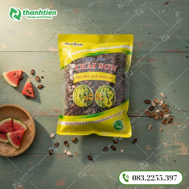 Bao bì hạt dưa giá sỉ, chống ẩm hiệu quả