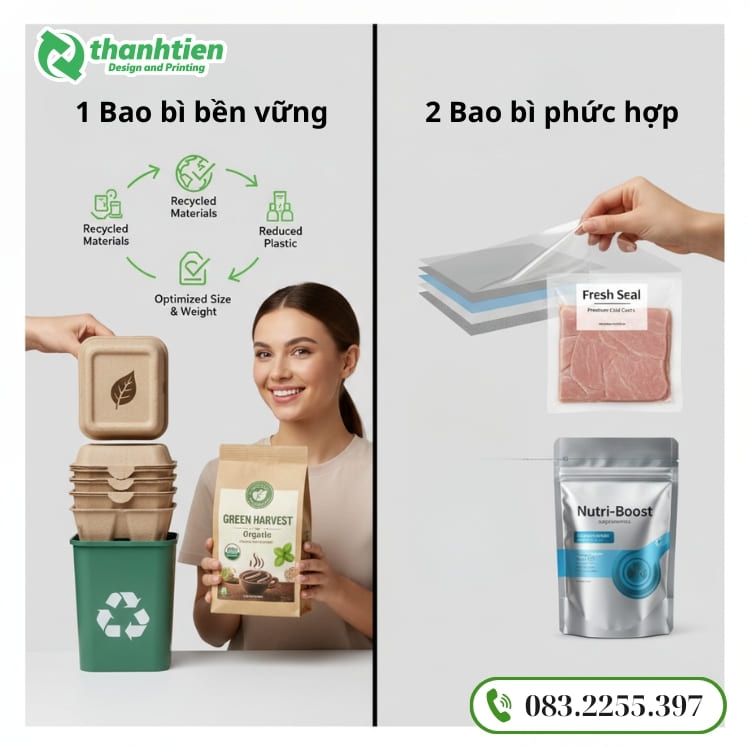 Các xu hướng bao bì mới 