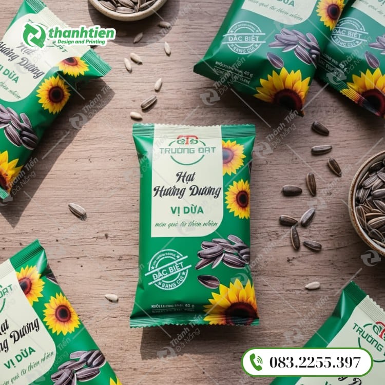 In bao bì hạt dướng dương