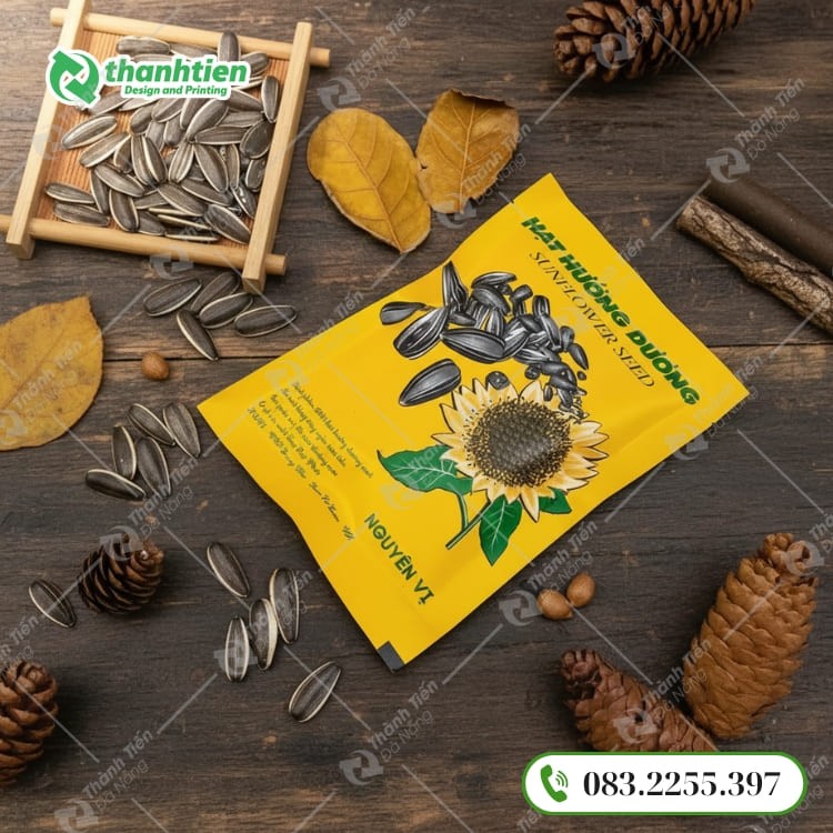 Mua bao bì đựng hạt hướng dương