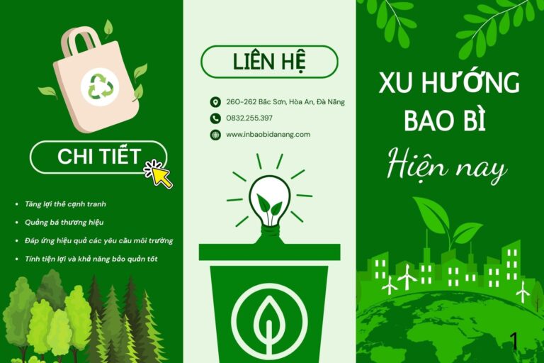 Xu hướng bao bì hiện nay