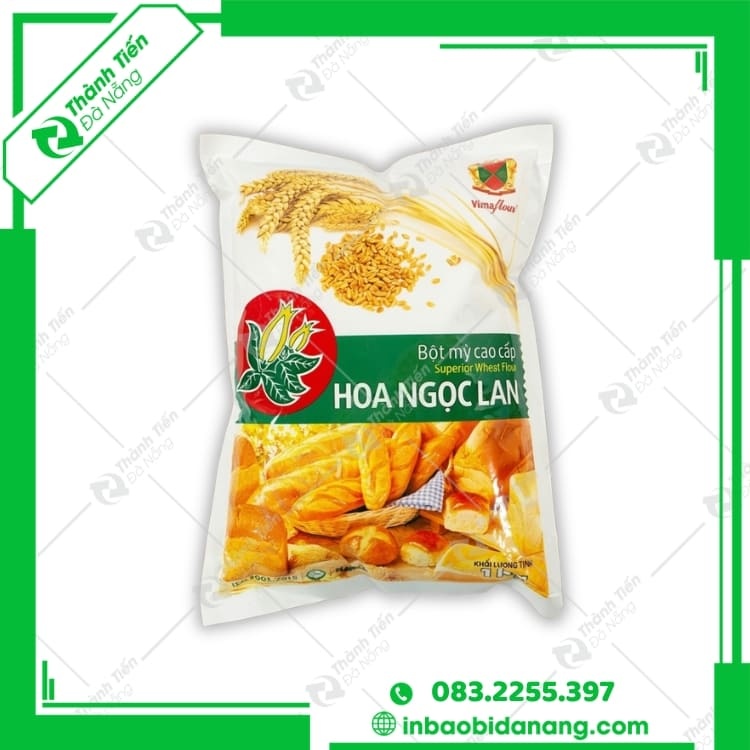 Bao bì bột mì giá rẻ, in đẹp. chống ẩm tốt Bao bì bột mì giá rẻ, in đẹp. chống ẩm tốt