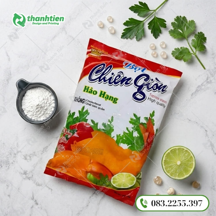 Bao bì đóng gói bột chiên giòn