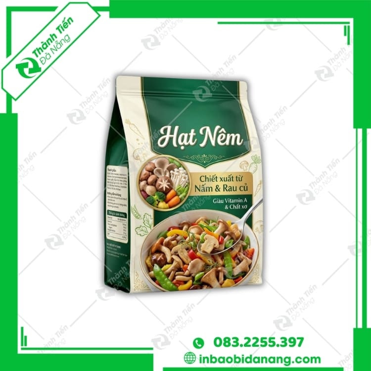 Bao bì giá vị giá sỉ, in đẹp