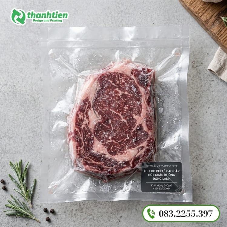 Bao bì thực phẩm đông lạnh giá rẻ 