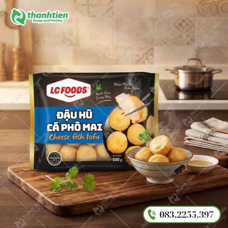 In bao bì thực phẩm đông lạnh