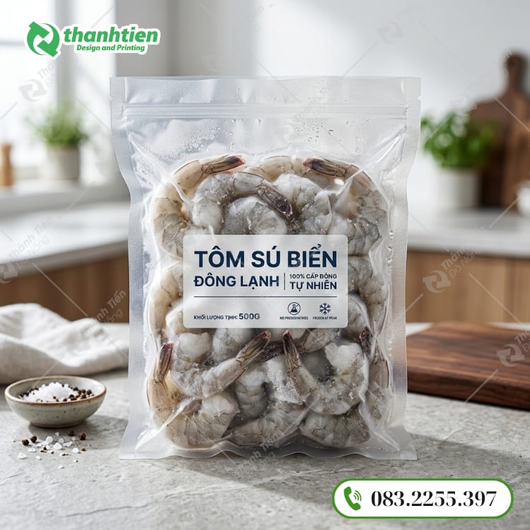 Sản xuất bao bì thực phẩm đông lạnh