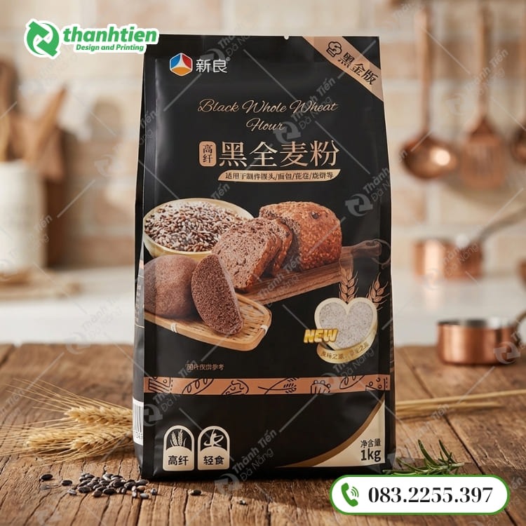 Túi đựng bột bì chống ẩm, in đẹp