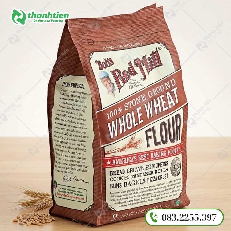 Túi đựng bột mì đa dụng chống ẩm tối ưu