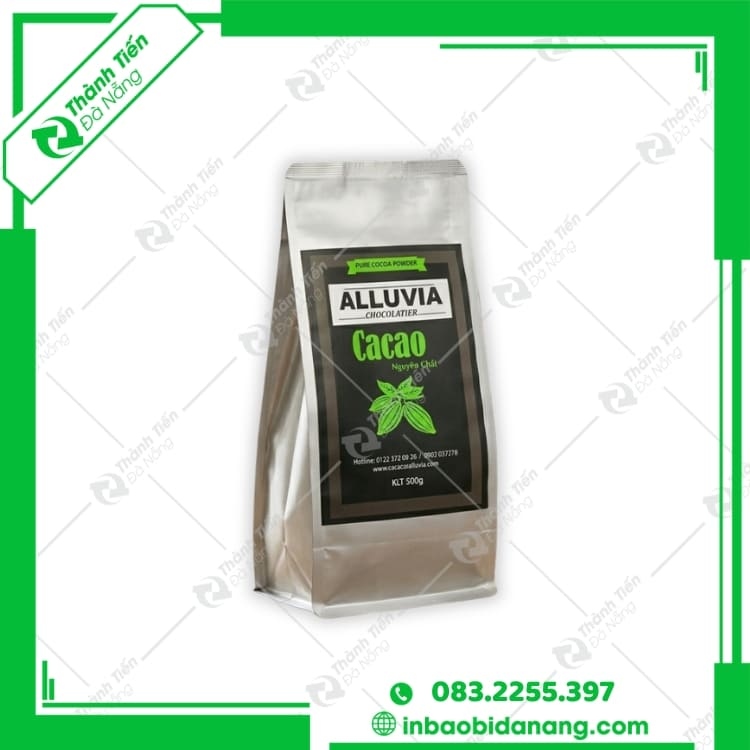 Bao Bì Bột Cacao Chống Ẩm, Thiết Kế Và In Ấn Theo Yêu Cầu