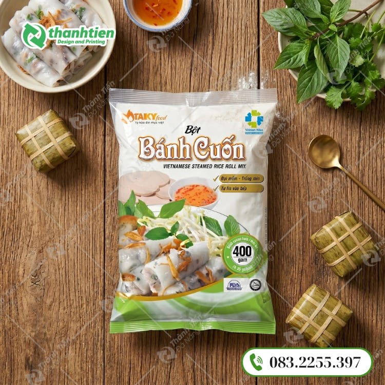 Bao bì bột làm bánh giá rẻ, an toàn tiêu dùng