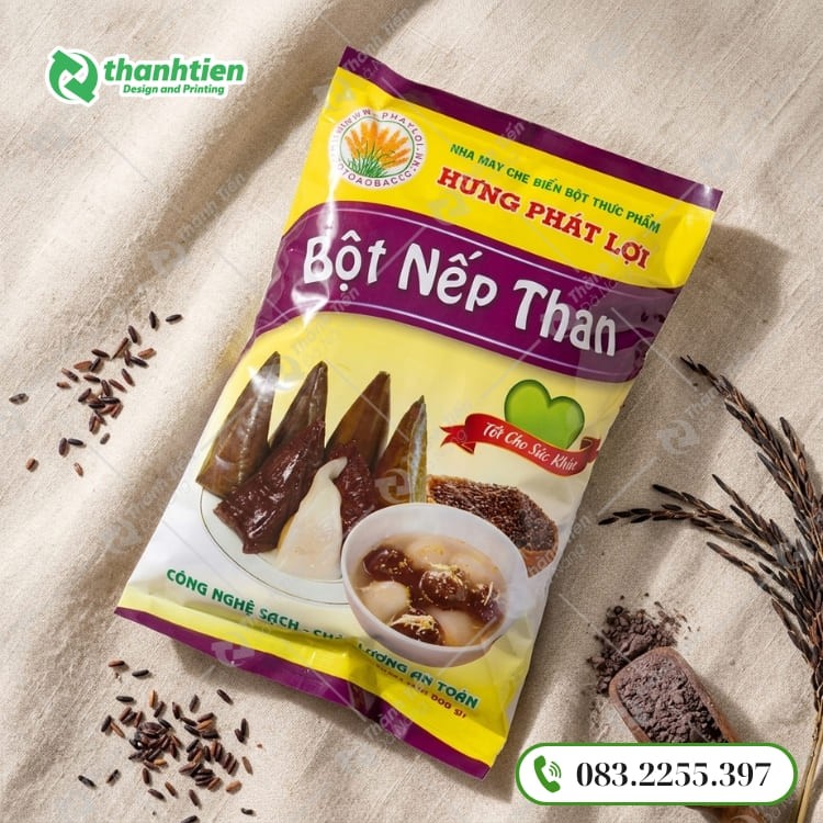 Bao bì đóng gói bột làm bánh chống ẩm, an toàn thực phẩm