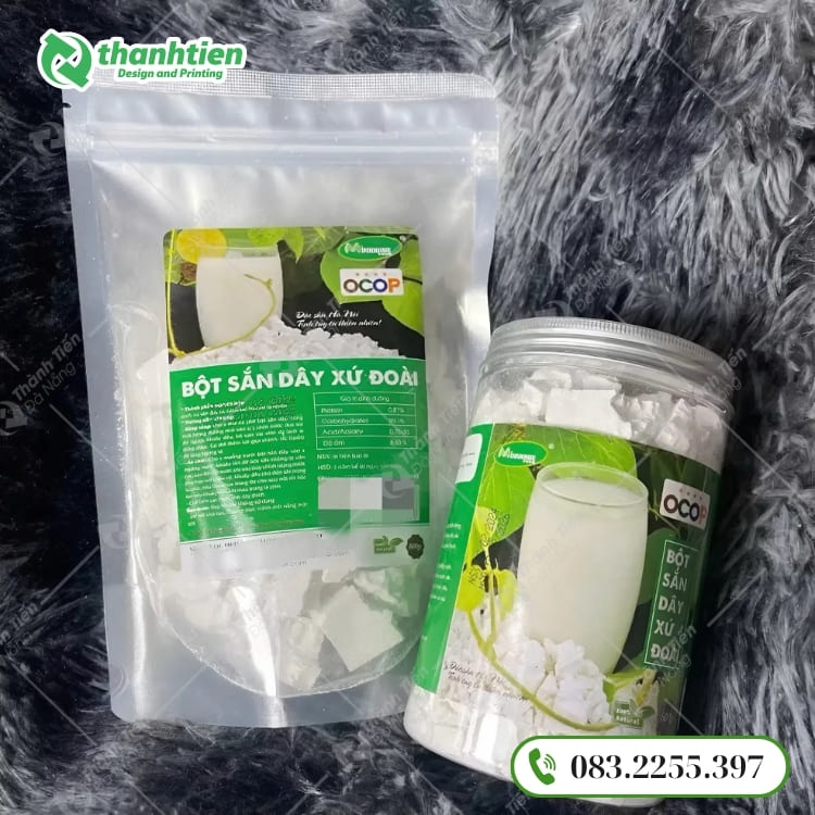 Túi đựng bột sắn dây giá rẻ, chống ẩm tốt