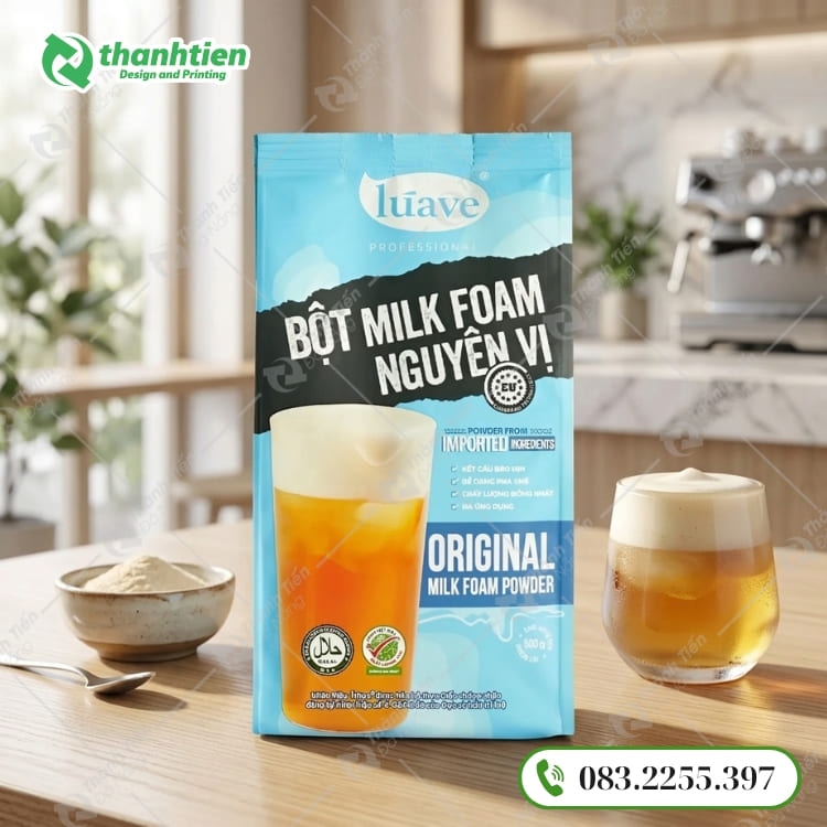 Túi đựng bột sữa in theo yêu cầu