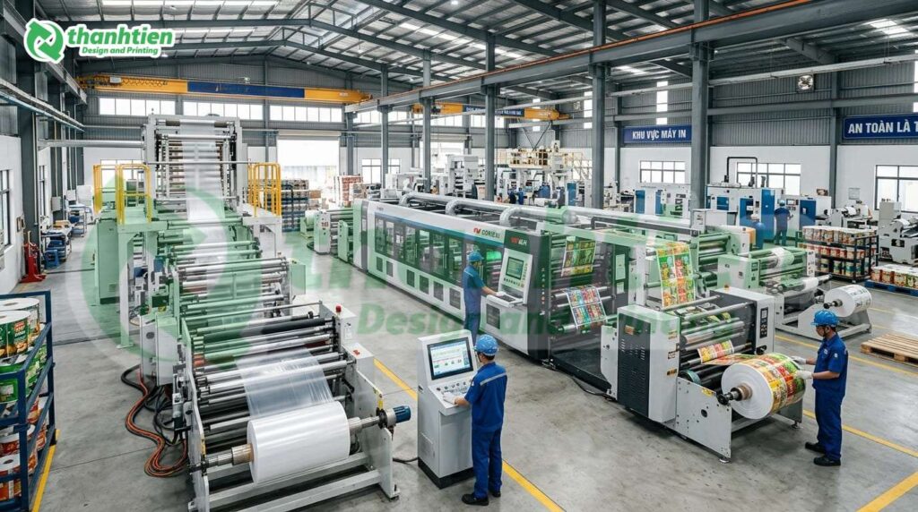 Xưởng sản xuất và in bao bì bột sắn dây giá rẻ tại Đà Nẵng