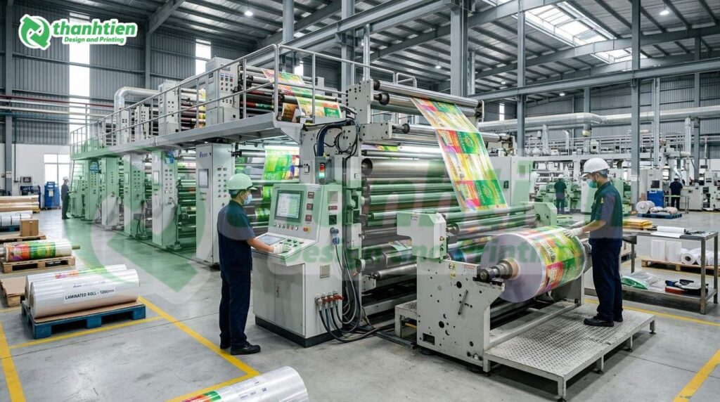 Xưởng sản xuất bao bì đựng bột matcha giá rẻ tại Đà Nẵng