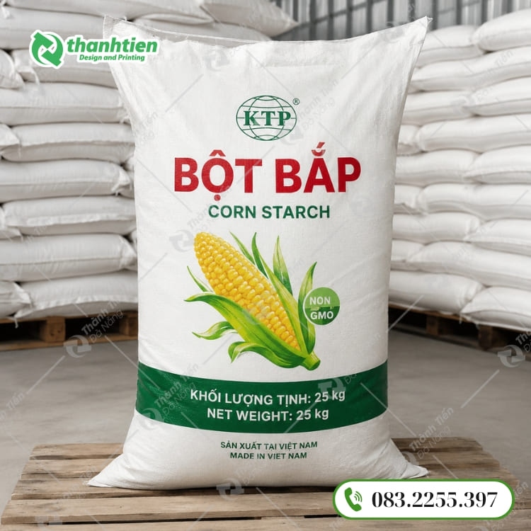 Bao bì đóng gói nông sản lót màng PE