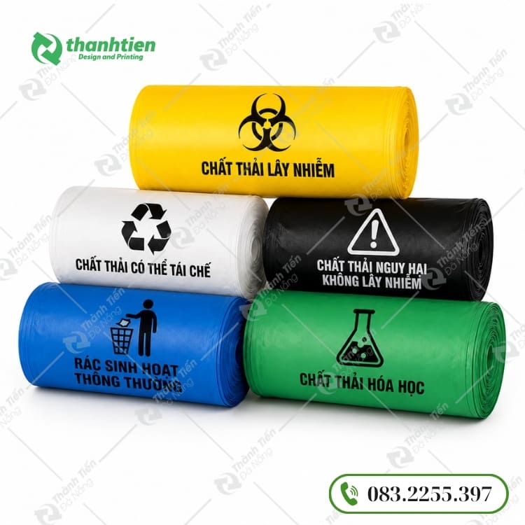 Bao đựng rác thải y tế 