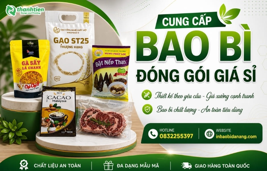 Cung cấp bao bì đóng gói sản phẩm, hàng hóa