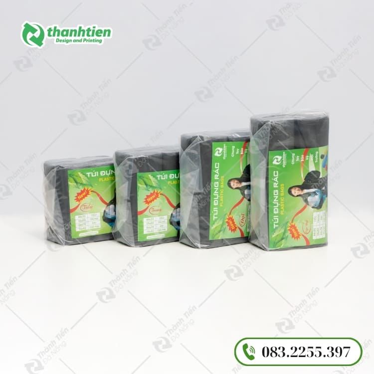 Kích thước túi ni lông đựng rác thông dụng