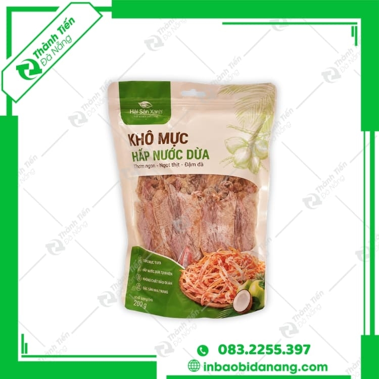 Túi Đựng Khô Mực Giá Sỉ, In Đẹp, Chống Ẩm Tốt