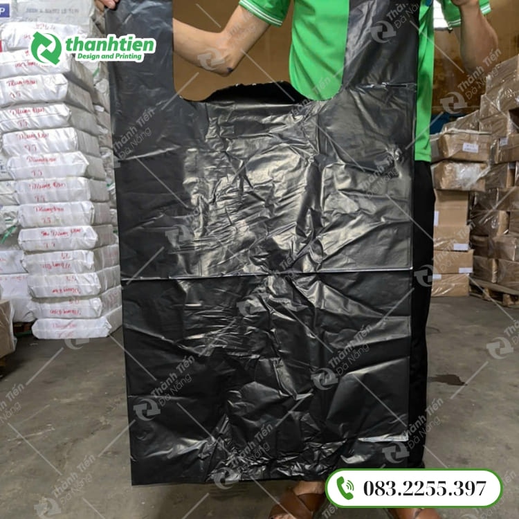 Túi đựng rác 2 quai cỡ lớn