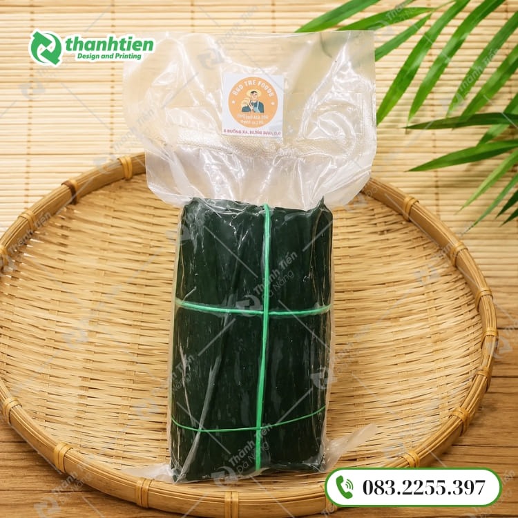 Túi hút chân không đựng chả lụa 