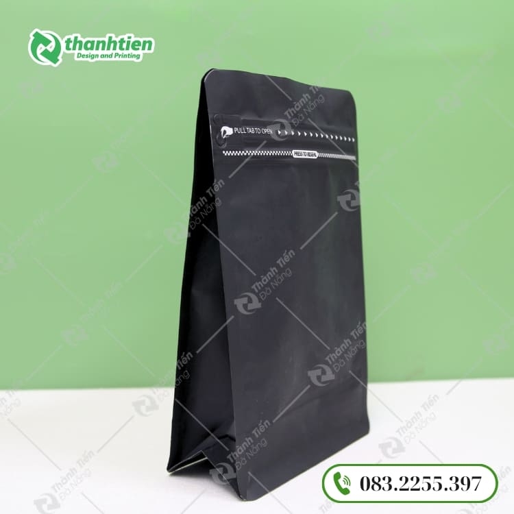 Túi zip 8 cạnh đóng gói sản phẩm cao cấp