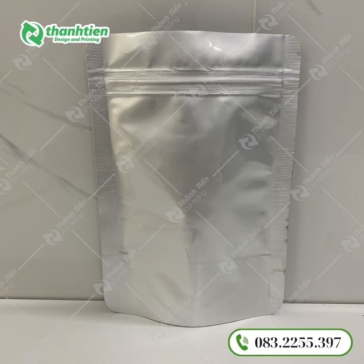 Túi zipper bạc chống ẩm tốt