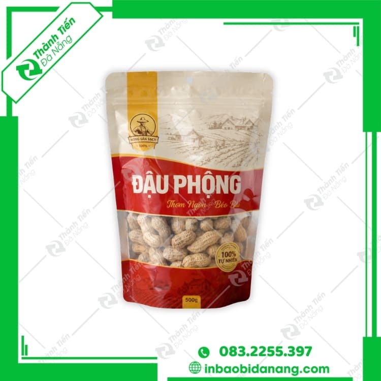 Bao Bì Đậu Phộng Giá Rẻ – Thiết Kế Đẹp, In Ấn Theo Yêu Cầu